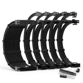 Abno1 312964973131 Psu Cable Extension Kit 30cm Length With Two Sets Of Combs1x24pin/2x8pin4