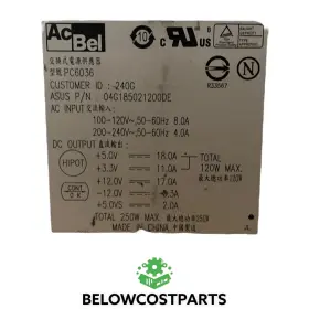 Cn-0xw604-69861-766-00ke Acbel Pc6036 Ac Bel 250w 240g Power Supply