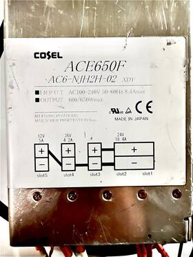 Ace Ace650f Cosel Series Power Supply Ships Free