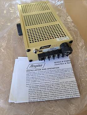 Acopian B12tn100 Power Supply Brand New