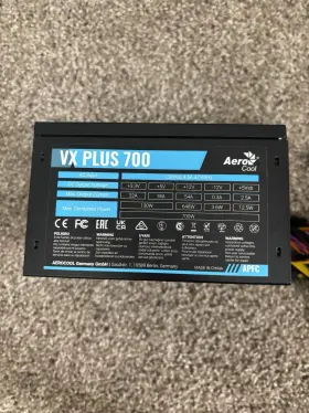 Aeropgsvx-700plus-80 Aerocool Vx Plus 700 Power Supply Unit W 20 4 Pin Atx Black