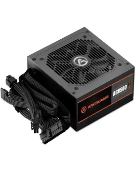 Amz-b0bdckfjjt Agv Series 500w Power Supply 80 Plus Bronze Certified Non-modular
