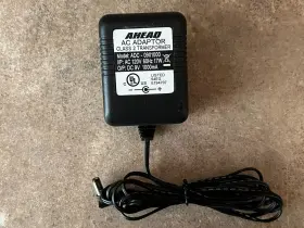 Adc-0901000 Ahead Electric Bike 9v 9 Volt Adapter Power Supply D5-2 1