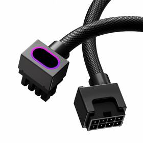 Aijs 768825757317 8pin Gpu Extension Cable Argb Pc With 5v 3pin18awg 90 Right-angle