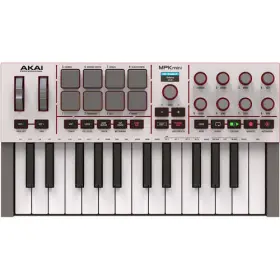 Akai 694318026793 Mpk Mini Iv Midi Keyboard Controller Gray
