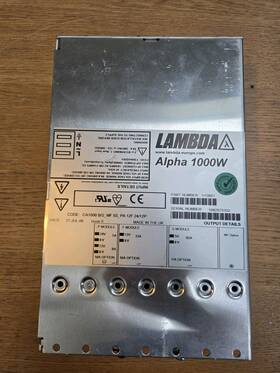 Alpha Ca1000b Lambda 1000w H10801 - Ca1000 B/s Mf 5s Pa 12f 24/12p
