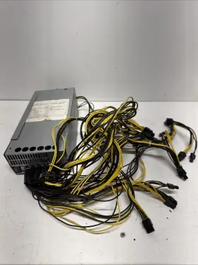 Psu-3020 Alpha Miner 3000w Asic Power Supply 10x Pcie 6-pin 180-280vac Input - 12vdc 250a