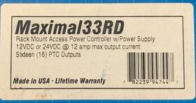 Altronix 33rd Altronixmaximal33rd Rack Mount Access Power Controller - Same Day Shipping