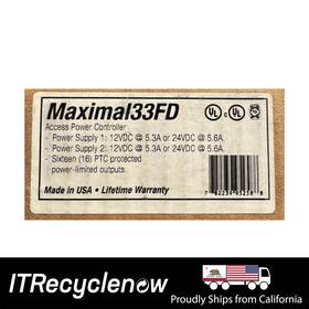 Altronix Maximal33fd New 16 Output 12v 24v 6a Access Power Controller With Charger