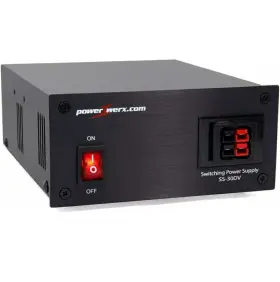 Ss-30dv Amp Powerwerx 30 Desktop Dc Power Supply With Powerpole Connectors