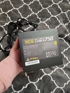 750hcg Antec 80 Plus Gold 750w Modular Power Supply - Comes With Cables