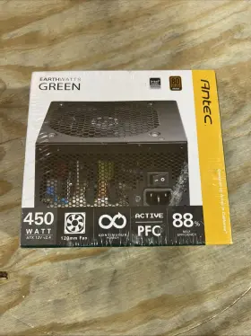 Antec 761345274388 Earthwatts Green 450 Watt Power Supply