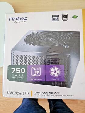Antec 761345277501 Earth Watts Green 750 80 Plus Power Supply