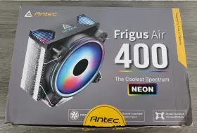 Antec 761345740081 Frigus Air 400 The Coolest Spectrum Neon Untested