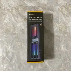 Antec 761345776851 Rgb Graphics Card Gpu Support Bracket Brace New Open Box