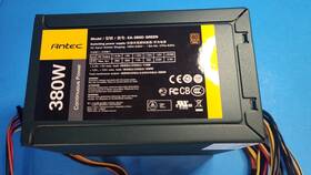 Antec Ad-380d Earthwatts 380w 24-pin Atx 8-pin Eps 5xsata 6pin Pcie Desktop Power Supply