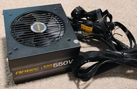 Antec Ea550g Pro Semi-modular 80 Gold Atx V2.4 Psu