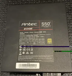 Edg550 Antec Edge Series Atx 550w 80 Plus Gold Power Supply
