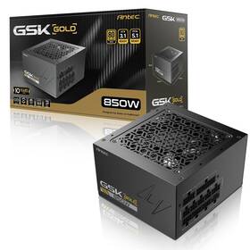 Antec Gsk850 V2 Atx3.1 750w Full Modular Psu 80 Plus Gold Certified Pcie 5.1