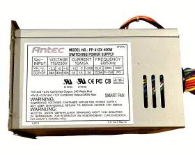 Pp-412x Antec Pp412x Vintage Switching Power Supply Model # 400w Smart Fan Tested
