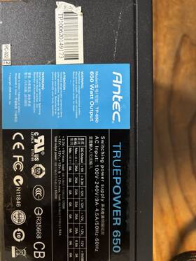 Antec Tp650 True Power 650watt Semi-modular Supply Tp-650