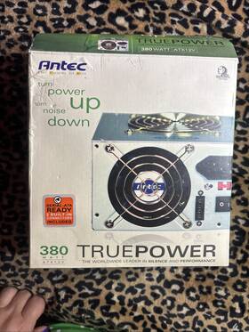 Antec Tpii-380 Power Supply 380w New Open Box