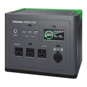 Pps730 Apc Schneider Offgrid Portable Power Station 730 120v 738wh Lithium-ion