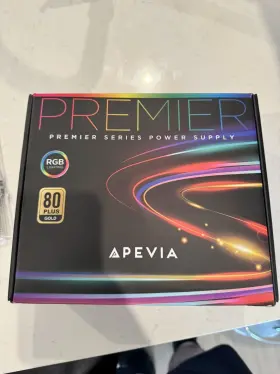 Atx-pm650w Apevia 810047130819 Premier 650w 80 Gold Certified Active Pfc Atx Semi-modular