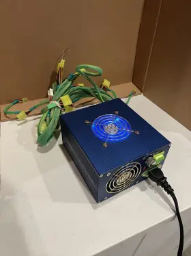 Atx-as520w Apevia Aspire 520 W 20 4 Pin Desktop Power Supply Works Blue Green