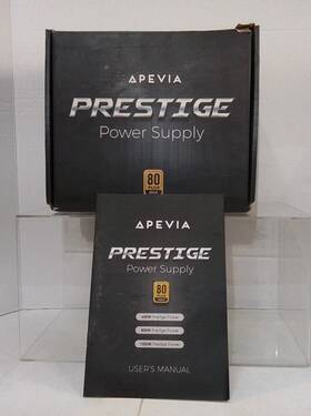 Apevia Atx-pr1000 Prestige Series 80 Plus Gold Power Supply -