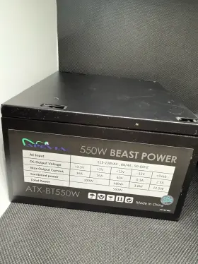Atx-bt550w Apevia Atxbt550w Beast Power Supply 550w