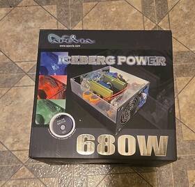 Apevia Atxib680wbl 680w Iceberg Power Atx-ib680w-bl