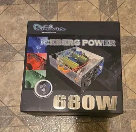 Atx-ib680w-bl Apevia Atxib680wbl 680w Iceberg Power