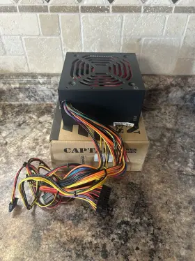 Atx-rp450w Apevia Atxrp450w 450w Raptor Power Supply Computer Case Fan With Cables Preowned