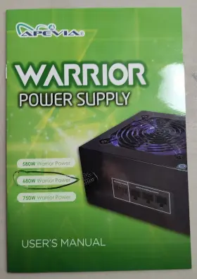 Atx-wr680w Apevia Atxwr680w 680w Warrior Semi-modular Psu