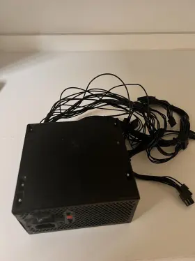 Captain550 Apevia Atx Power Supply With All Black Cables