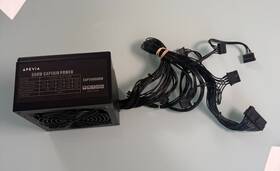 Apevia Captain55w 550w Power Supply Dual 12v Rails 17a And 19a 3.3v/5v Support Untested