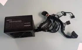 Captain55w Apevia 550w Power Supply Dual 12v Rails 17a And 19a 3.3v/5v Support Untested