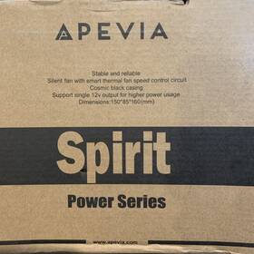 Apevia Corp Atxsp600w Spirit 600w Atx Power Supply Model Atx-sp600w Series