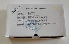 Apevia Itx-ap250w Apveia 250w Flex Atx Power Supply - New