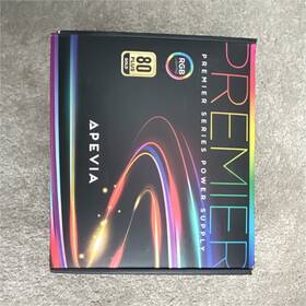 Apevia Premier1000w Premier Series 650w Atx Power Supply Rgb 80 Plus Gold Pci-e