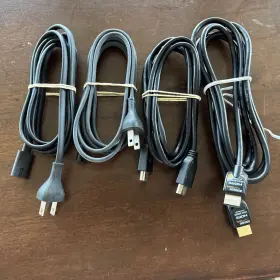622-0349 Apple 2 Genuine Ac Power Cord Cable Tv 1st 2nd 3rd 4th 5th And Hmdi