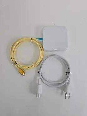 661-18537 Apple Genuine Imac 24 Inch M4 Power Adapter With Ethernet Yellow A2290