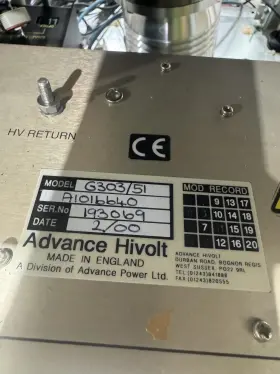 50414720000 Applied Materials 50414710000 Advance Hivolt Hvu Assy G303/51 A1016640 Interlock