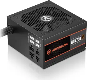 Aresgame 313088470413 Agv Series 750w Power Supply 80 Bronze Certified Quiet Fan Atx Psu
