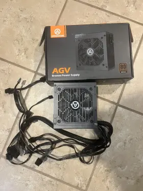 500w Aresgame 974310192127 Agv Series Power Supply 80 Plus Bronze Certified Non Modular Sup
