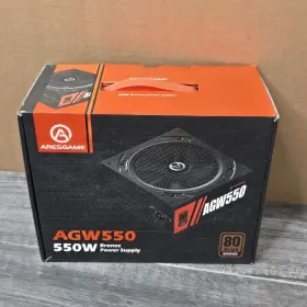 Agw550 Aresgame 550w 80 Plus Bronze Power Supply