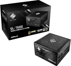 Sl-750g Asrock 710483949005 Steel Legend 750w 80 Plus Gold And Cybenetics Platinum Full Modular