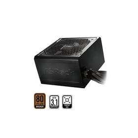 Asrock 711581491670 Pro-650b Pro Series 650w Atx 3.1 80 Plus Bronze Power Supply Black