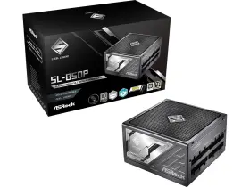 Sl-850p Asrock 711581492660 Steel Legend 850w 80 Plus Gold And Cybenetics Platinum Full Modular